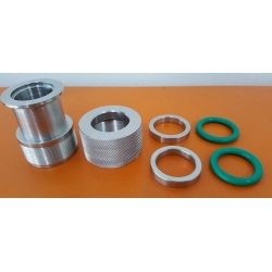 Gas tube coupling